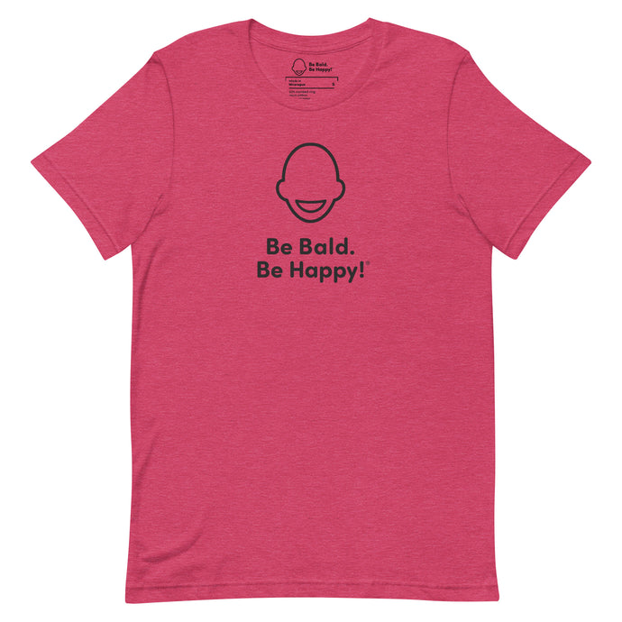 Be Bald. Be Happy! Logo T-Shirt